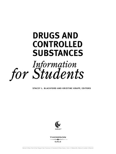 Drugs and controlled substances