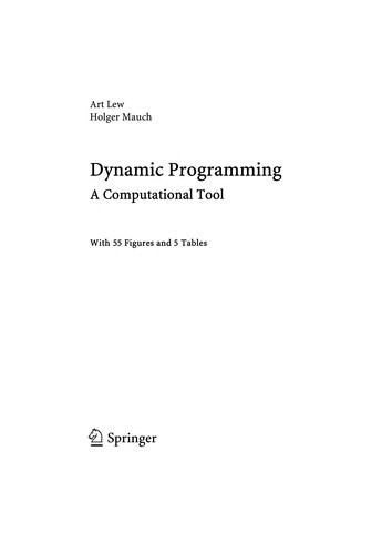 Dynamic programming