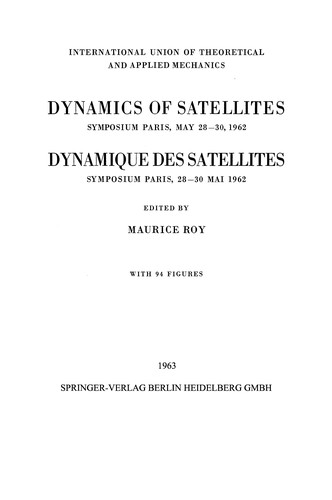 Dynamics of Satellites