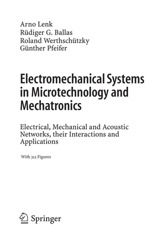 Electromechanical Systems in Microtechnology and Mechatronics