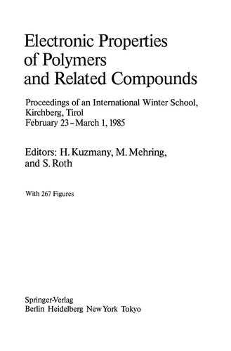 Electronic Properties of Polymers and Related Compounds