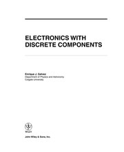 Electronics with discrete components