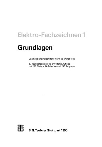 Elektro-Fachzeichnen 1