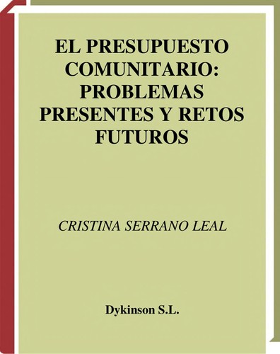 El presupuesto comunitario