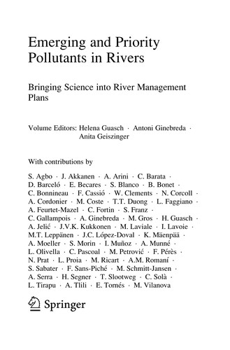 Emerging and priority pollutants in rivers
