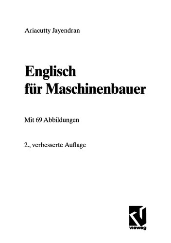 Englisch für Maschinenbauer