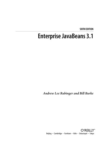 Enterprise JavaBeans 3.1