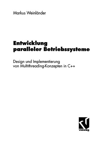 Entwicklung Paralleler Betriebssysteme