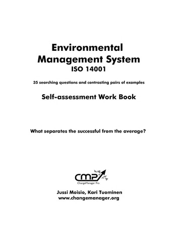 Environmental management system ISO 14001
