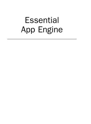 Essential app engine