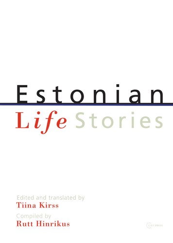 Estonian life stories