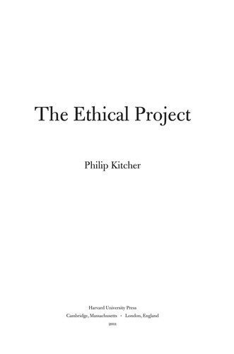 The ethical project