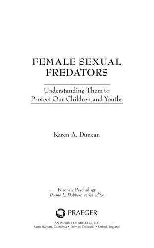 Female sexual predators