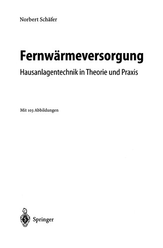 Fernwärmeversorgung