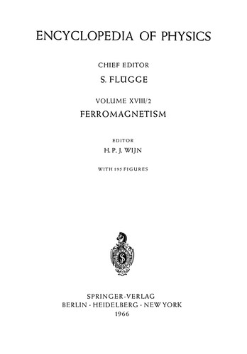 Ferromagnetism / Ferromagnetismus