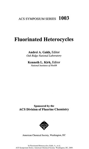 Fluorinated heterocycles