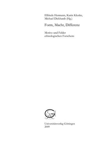Form, Macht, Differenz
