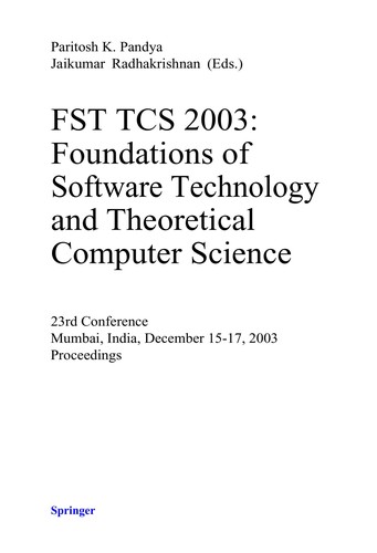 FST TCS 2003