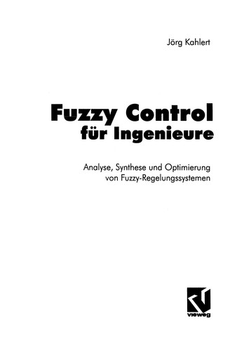 Fuzzy Control für Ingenieure