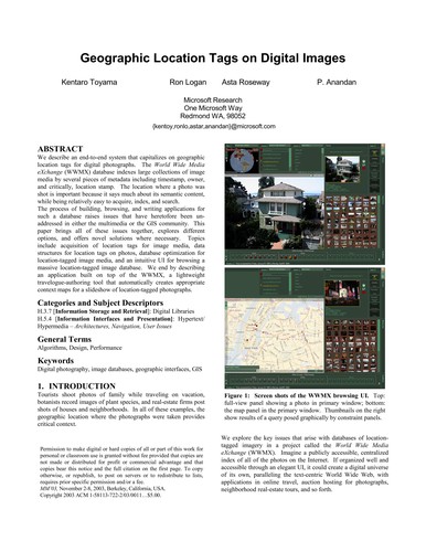 Proceedings of the 11th ACM international conference on multimedia