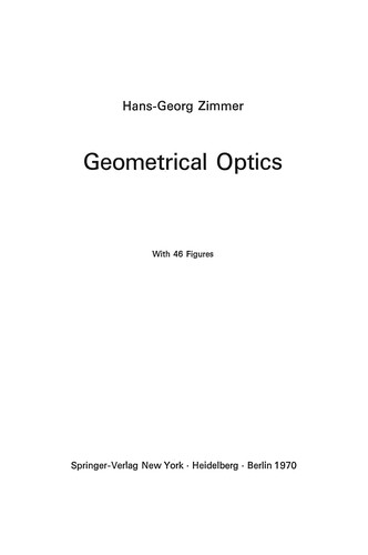 Geometrical Optics
