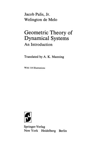 Geometric Theory of Dynamical Systems