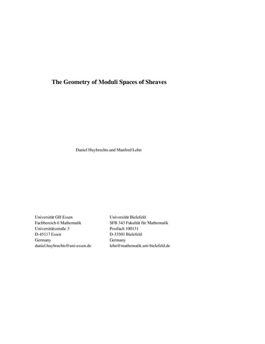 The geometry of moduli spaces of sheaves