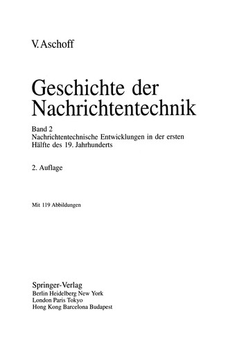 Geschichte der Nachrichtentechnik