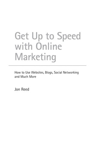 Get up to speed with online marketing