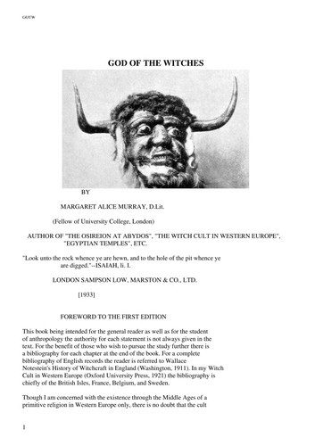 The god of the witches