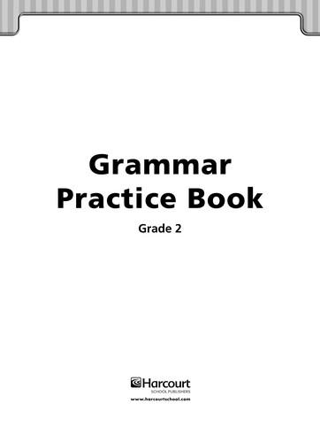 Grammar practice book