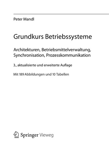 Grundkurs Betriebssysteme