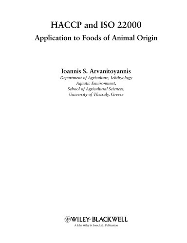 HACCP and ISO 22000