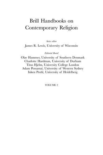Handbook of contemporary paganism