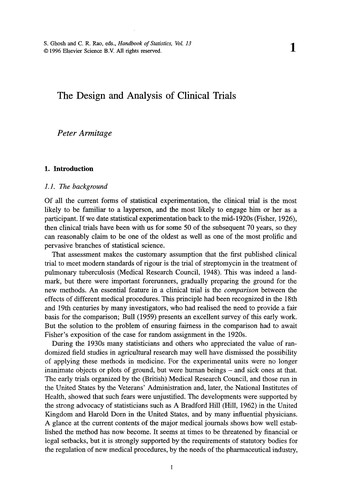 Design and analysis of experiments
