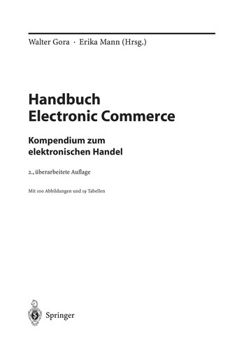 Handbuch Electronic Commerce