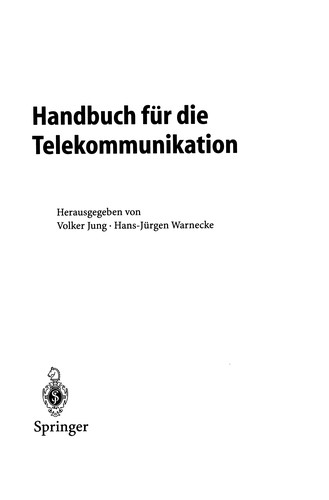 Handbuch für die Telekommunikation