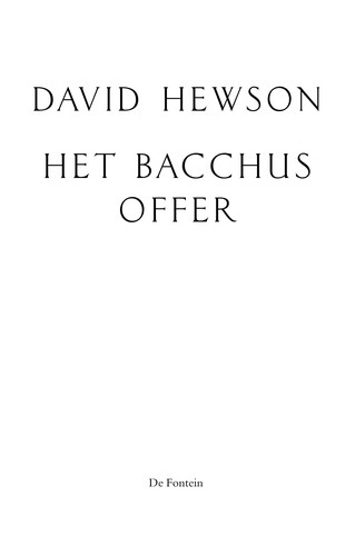 Het Bacchus offer