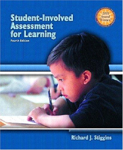 Student-Involved Assessment FOR Learning