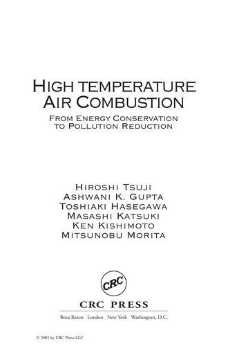 High temperature air combustion