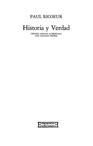 Historia y verdad