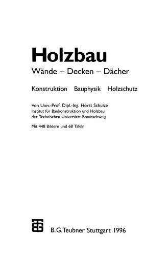 Holzbau