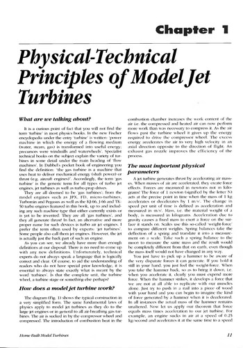 Home built model turbines