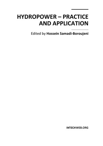 Reservoir Operation Applied to Hydropower Systems