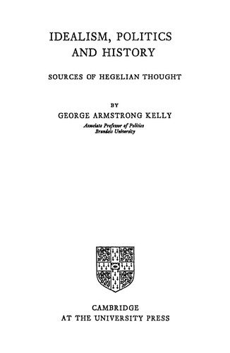 Idealism, politics and history