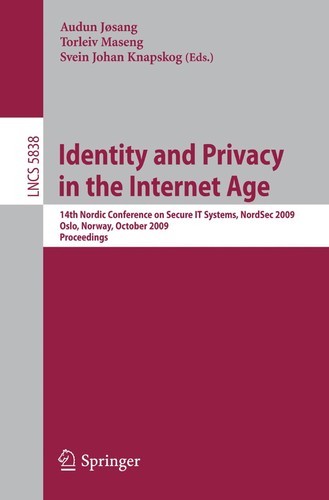 Identity and privacy in the Internet age