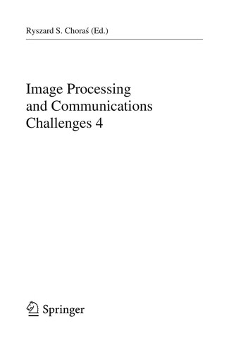 Image Processing and Communications Challenges 4