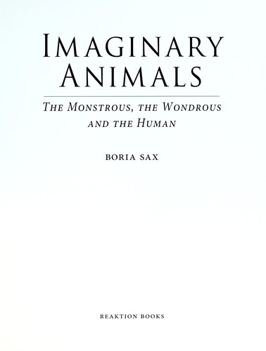 Imaginary animals