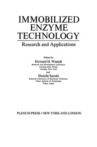Immobilized Enzyme Technology
