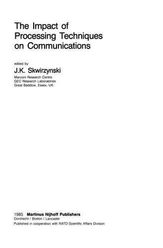 The Impact of Processing Techniques on Communications
